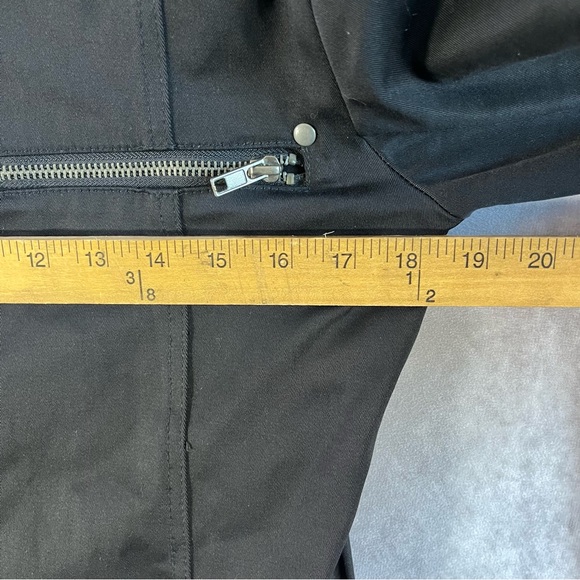 Lip Service Slim Fit Black Slayer Jacket w Zipper Pockets & Buckle Sleeves SMALL - Picture 5 of 8